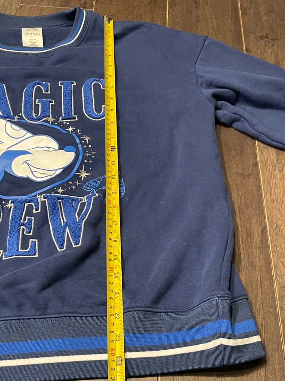 Disney Blue "Magic Crew" Graphic Crewneck Sweater - Picture 6 of 8